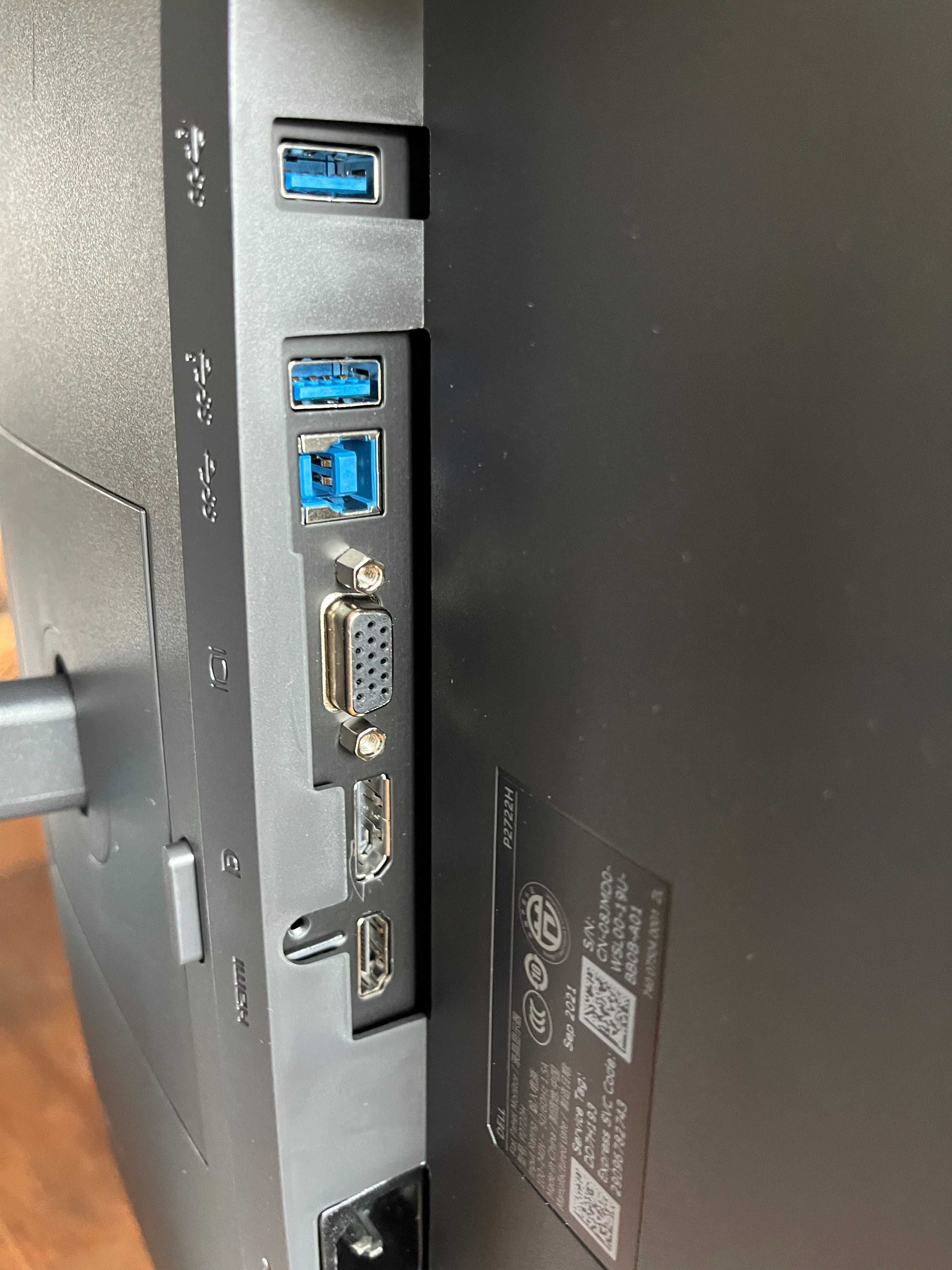 Monitor LED Dell P2722H 27 " 1920 x 1080 px IPS / PLS Fv23 % wysyłka