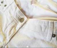 NOWE Spodnie jeans BIAŁE r.38 BonPrix