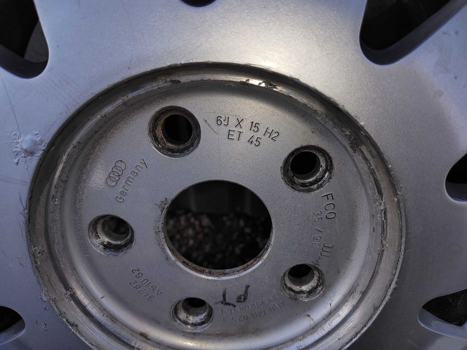 Alufelgi R15 Audi.