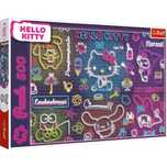 Puzzle 500 elementów Neon Hello Kitty Trefl