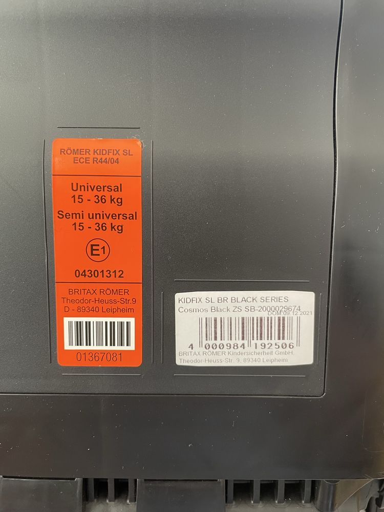 britax romer kidfix sl ece r44 04