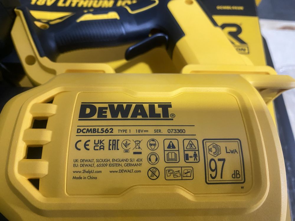 Повітродув акумуляторний безщітковий DeWALT DCMBL562N нове