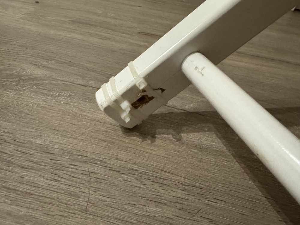 Berço Bebé em verga com suporte
