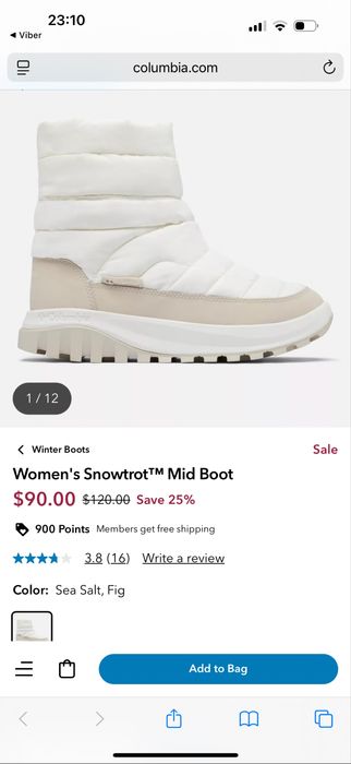 Взуття жіноче оригінал Коламбія Columbia Women's Snowtrot Mid Boot
