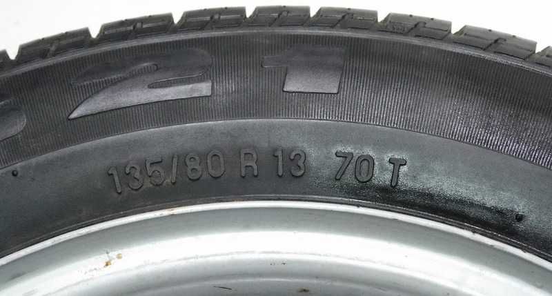Koło zapasowe JDM Microcar Aixam 4x114,3 135/80 R13