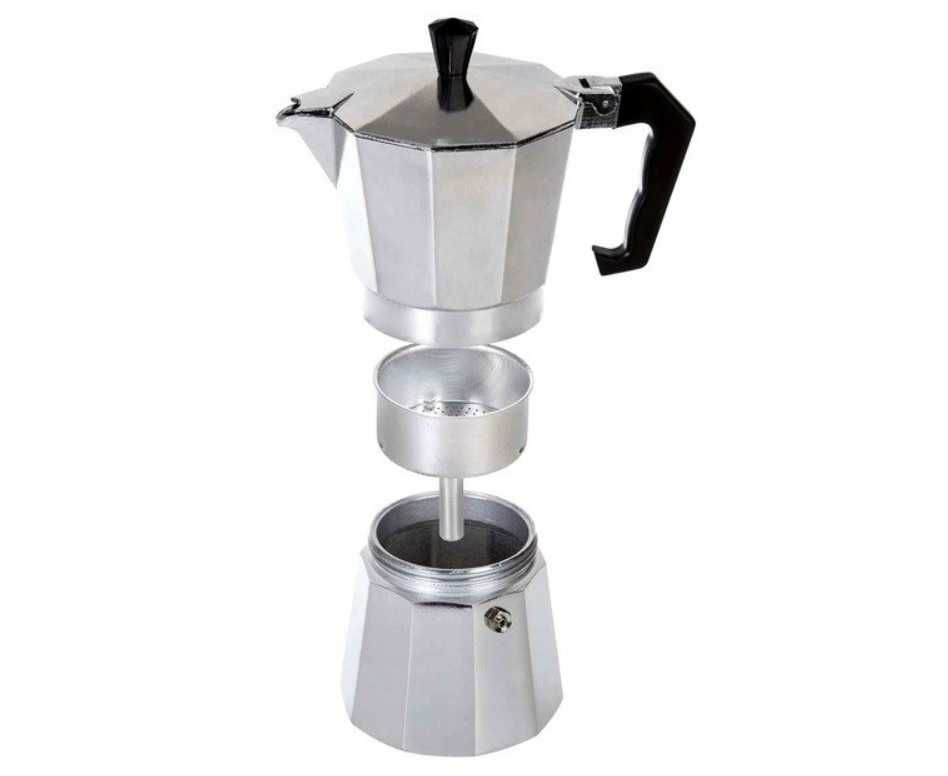 Kawiarka ciśnieniowa, turecka, aluminiowy zaparzacz do kawy 300 ml