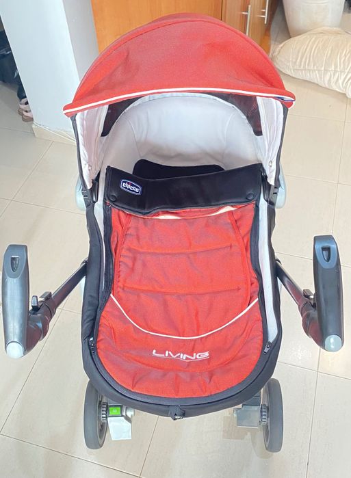 Carro Bebé 3 em 1 Chicco veja