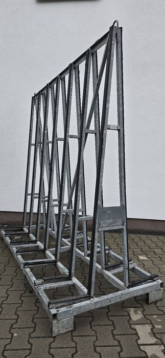 Stojak Transportowy do Szkła Okien Szyb płyt itp. ocynkowany