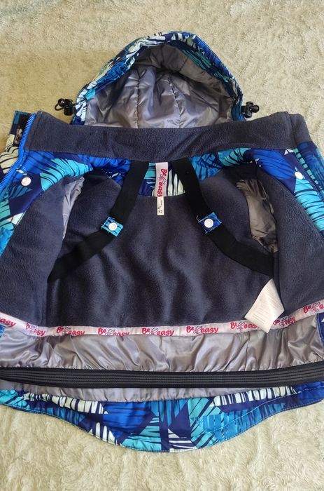 Зимовий комплект куртка та напівкомбінезон BE EASY для хлопчика