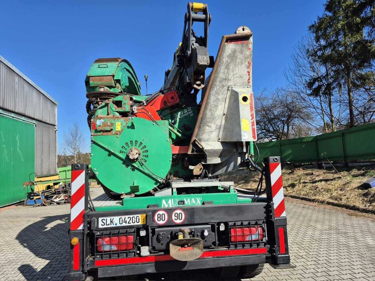 Rębak MUS MAX Terminator WT 10 NMV na MAN TGS 2644