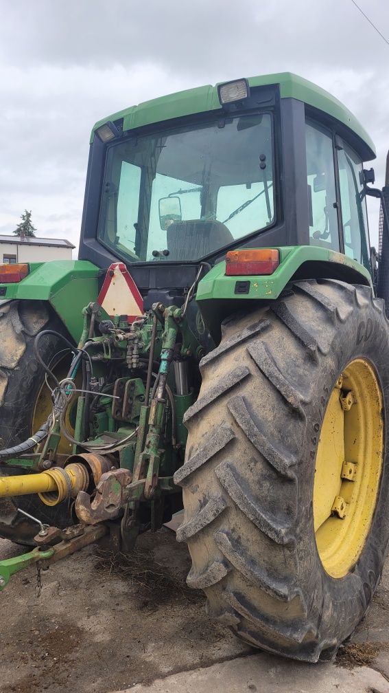 John deere 6400 tur trima. Po remoncie skrzyni