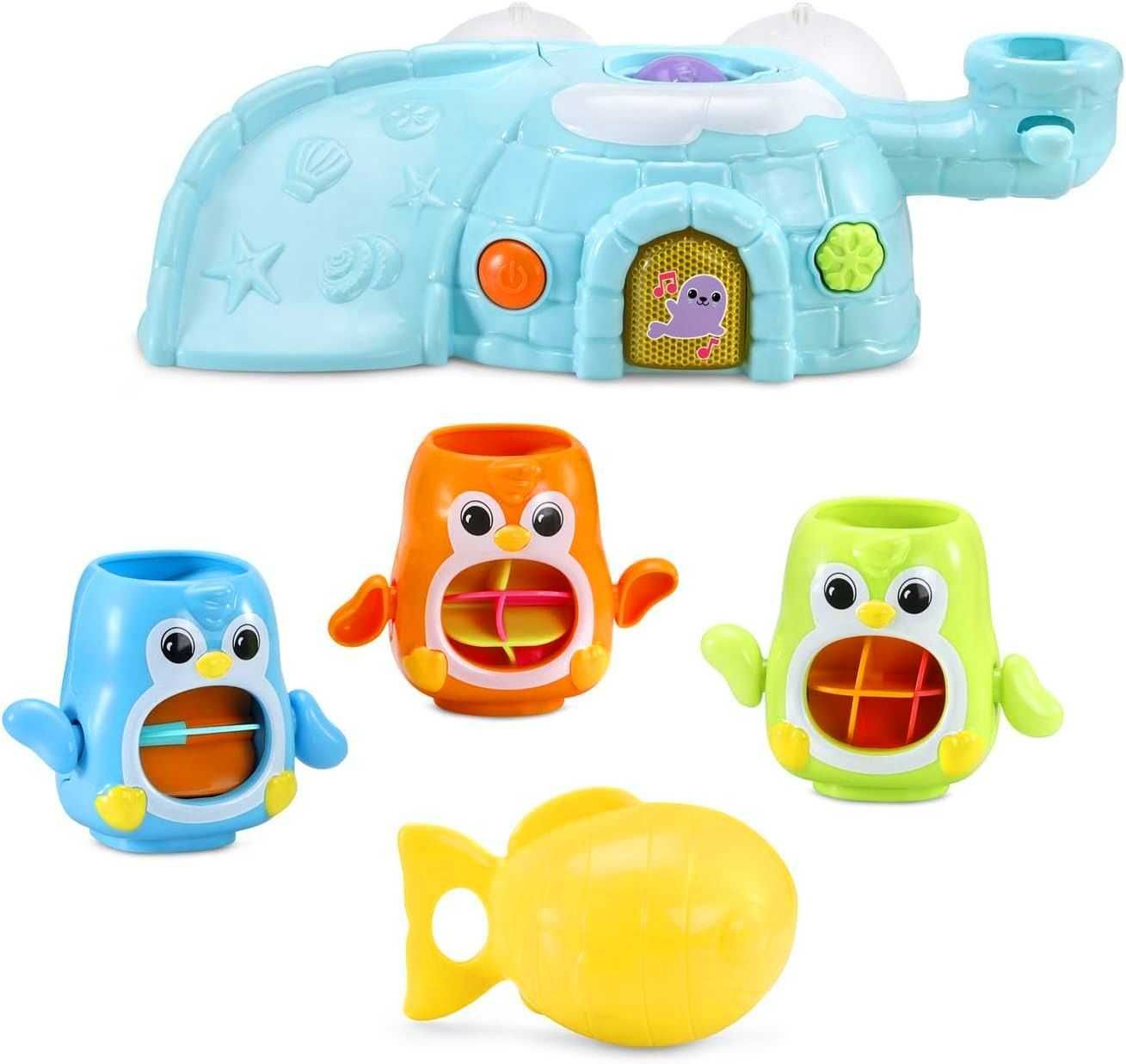 Розвиваючий набір для ванної VTech Penguins Bath. Вітеч пінгвіни