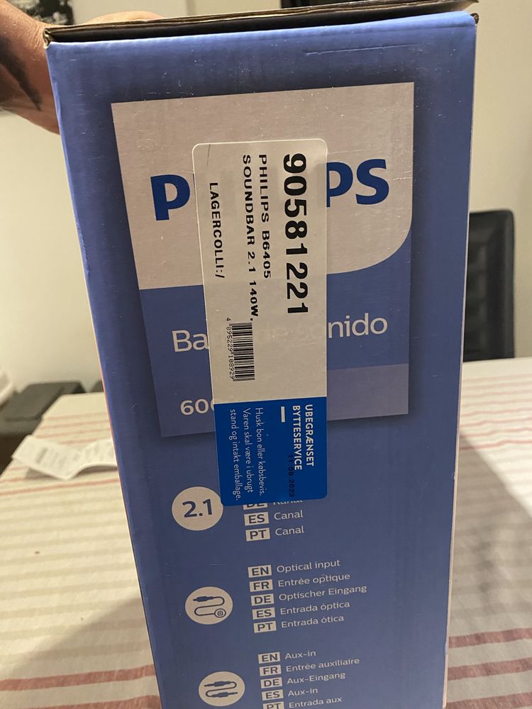 Soundbaar philips b6405 nowy