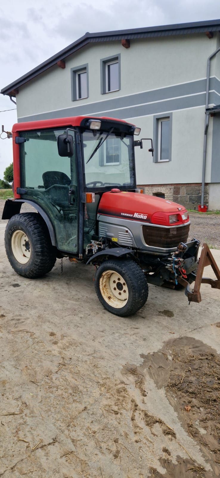 Traktor ogrodniczy komunalny hako yanmar hakotrac 3500 uszkodzony