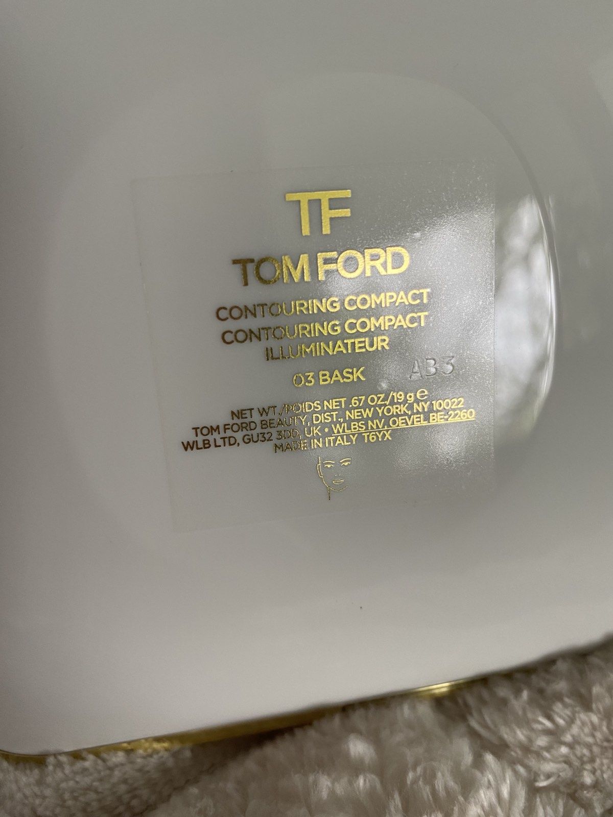 TOM FORD SOLEIL 03 BASK Contouring Compact