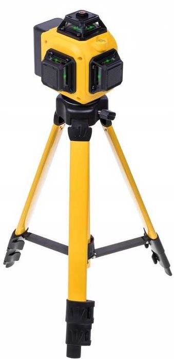 Poziomica laserowa 360 LINBOX ECO 3 Laser krzyżowy 4D ZESTAW