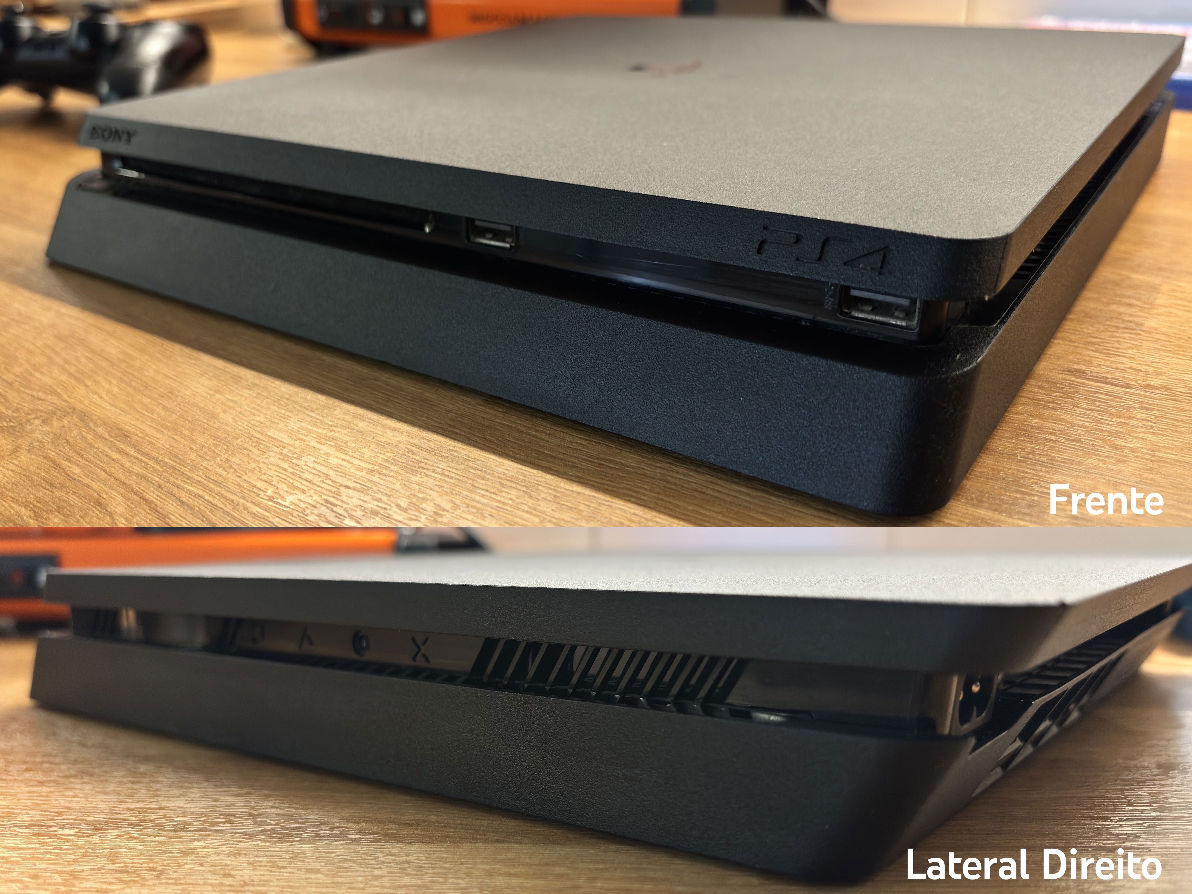 PS4 SLIM 1 TB + 1 comando extra + 1 Jogo
