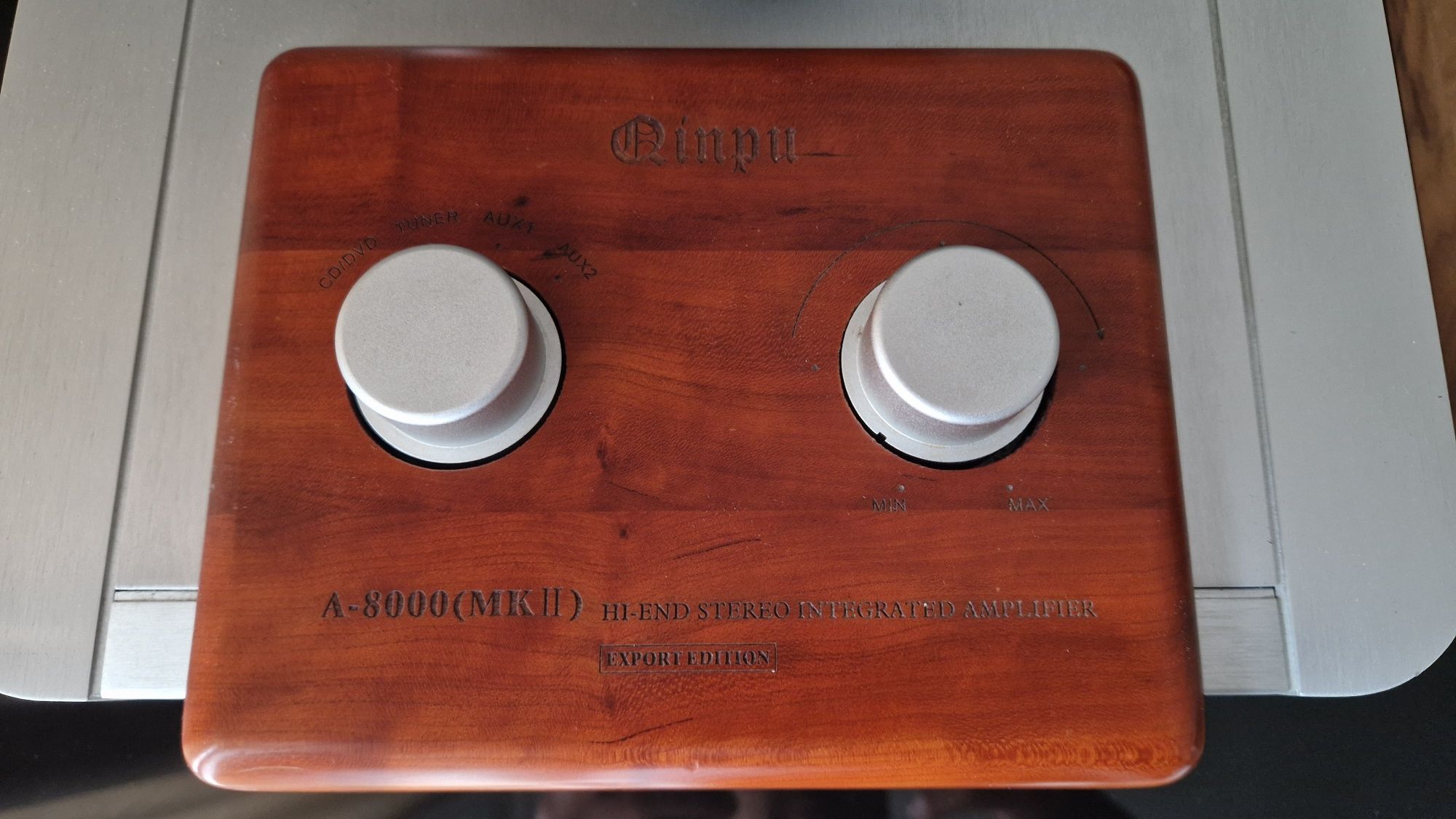 Wzmacniacz stereo Qinpu a-8000 mkII dual Mono Sanken