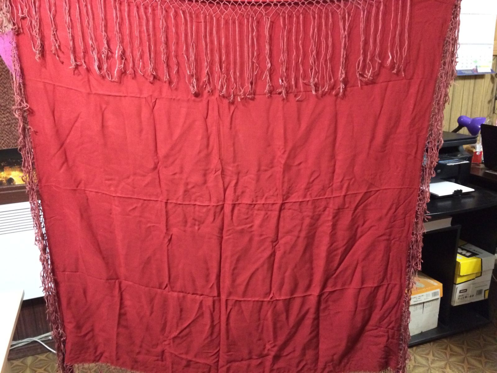 Платок, шаль, хустка, шерсть, большой платок, СССР