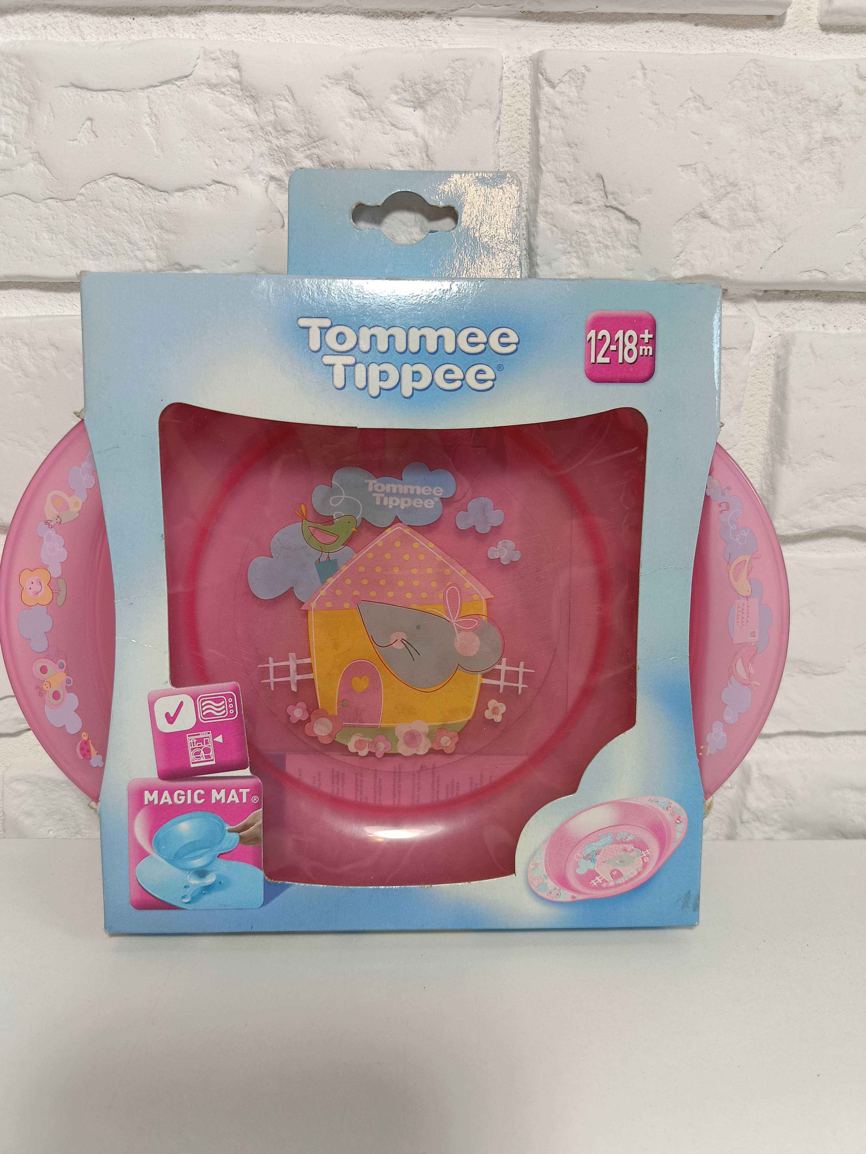 Tommee Tippee talerzyk różowy