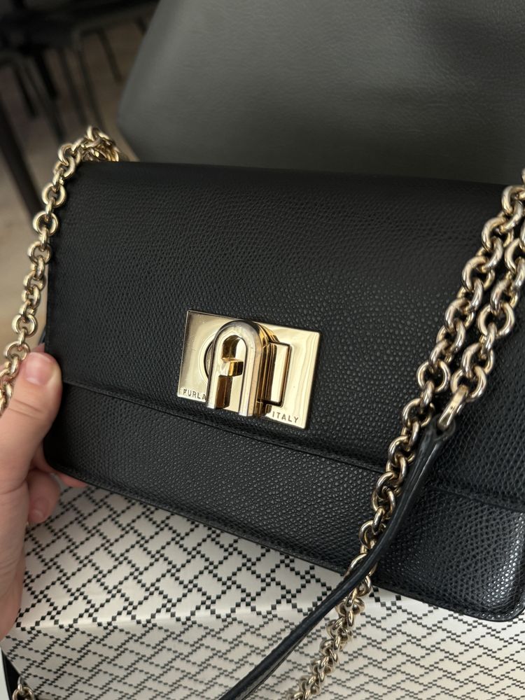 Furla mini оригінальна сумочка шкіра