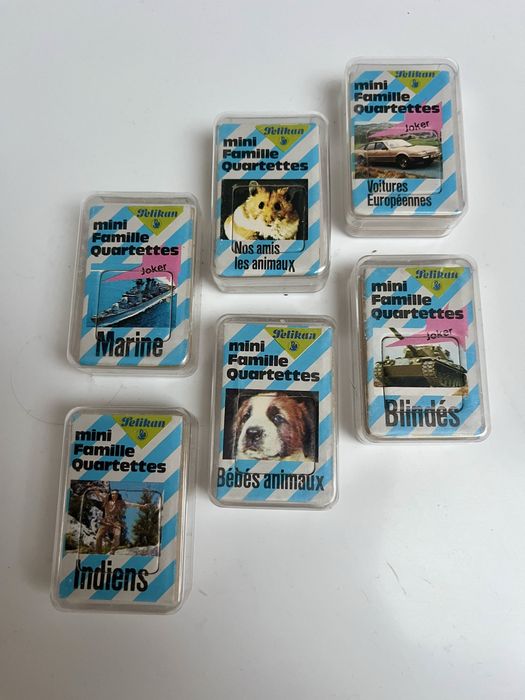 Karty do gry kolekcjonerskie mini Pelikan Vintage