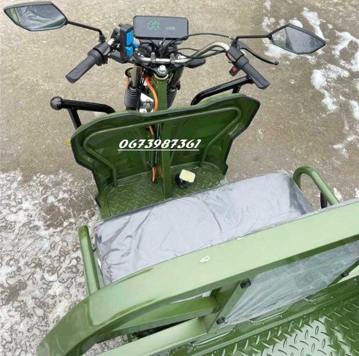 Електро скутер Дозер Dozer Model-5 Запас ходу65км 2000W трицикл Кредит