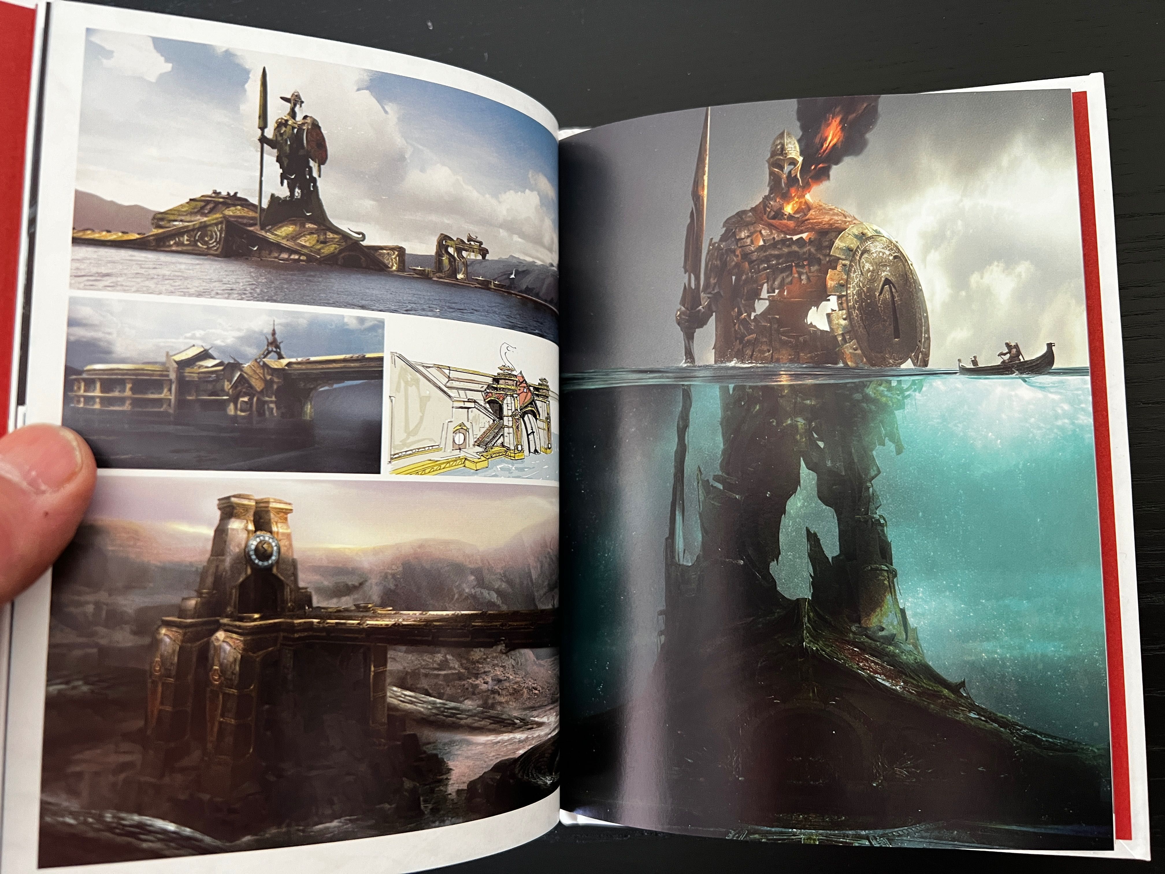 Livro "The Art of God of War"