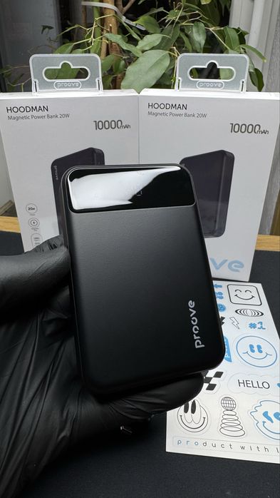 Стильний павербанк для Айфон Пруве Proove magnetic 10000 mah 20w