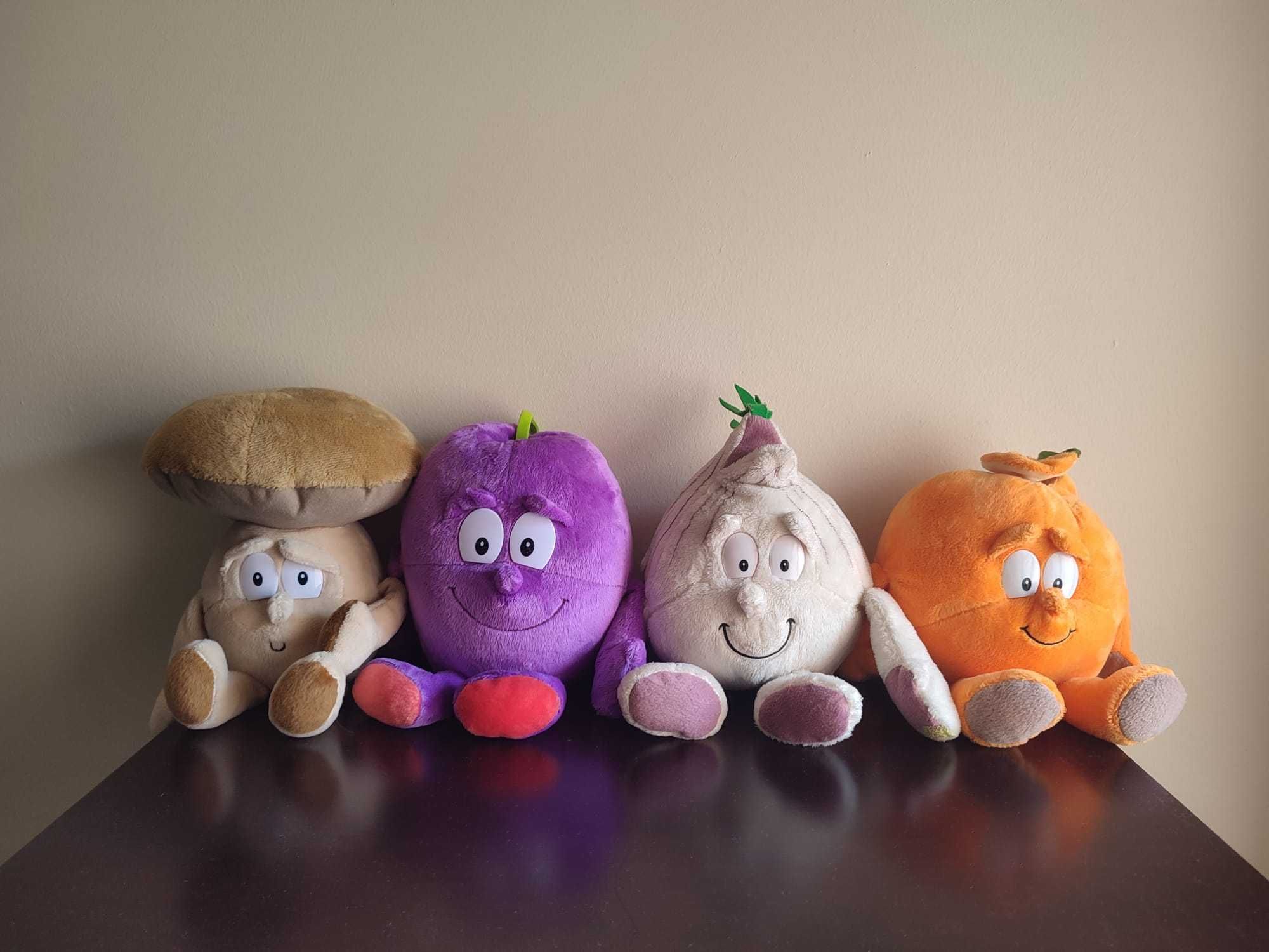 Peluches LIDL frutas e legumes