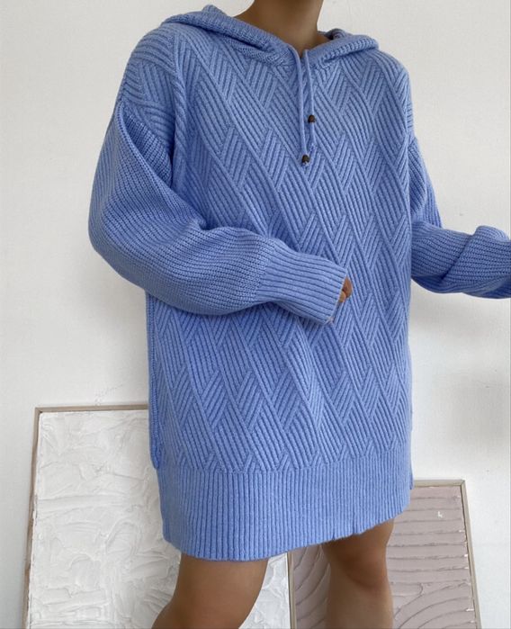 Туніка тепла вʼязана жіноча турецька Л ХЛ розмір