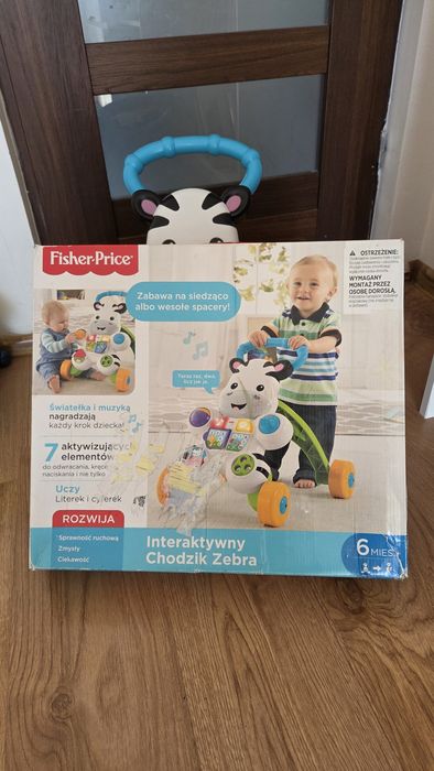 Chodzik pchacz interaktywny Fisher Price