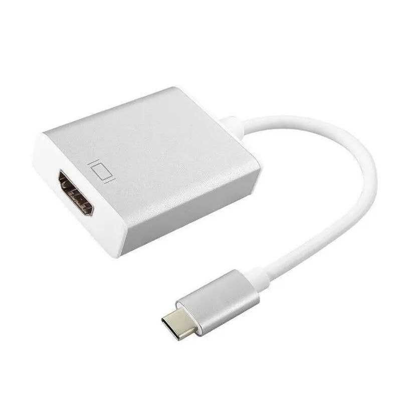Адаптер перетворювач конвертер  перехідник Type-C - HDMI 4К V2 SmartGo