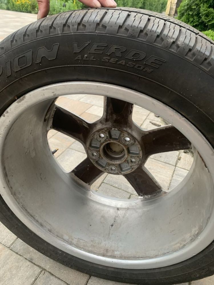 Koło z felgą Do Audi Q7 4L 5x112