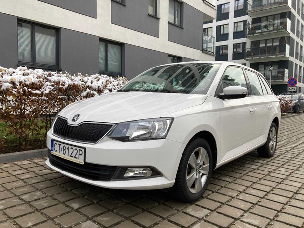 Skoda Fabia Combi Ambition 1.0 2017r Benzyna Salon PL Bezwypadkowy***