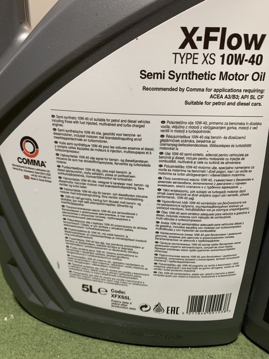 Масло моторне COMMA X-Flov XS 10w-40