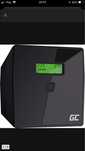 Powystawowy Zasilacz UPS AVR Green Cell UPS05 2000 VA 1200 W