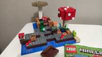 Klocki LEGO Minecraft 21129 Grzybowa wyspa kompletne