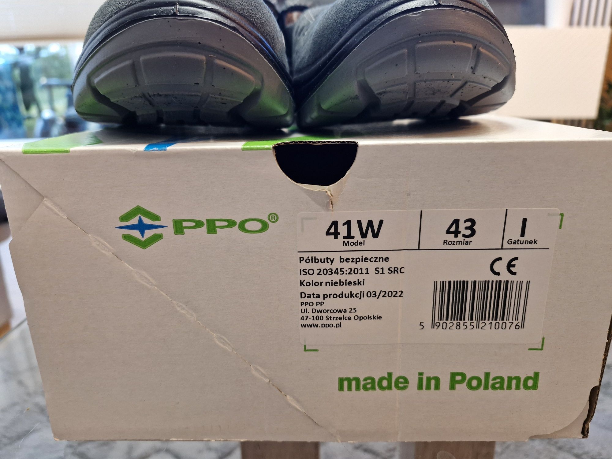 Buty robocze PPO rozmiar 43