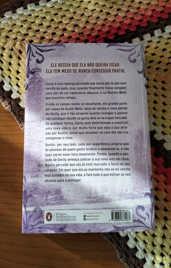 "Marcado a Ferro" de Bailey Hannah, que faz parte da Série Wells Ranch