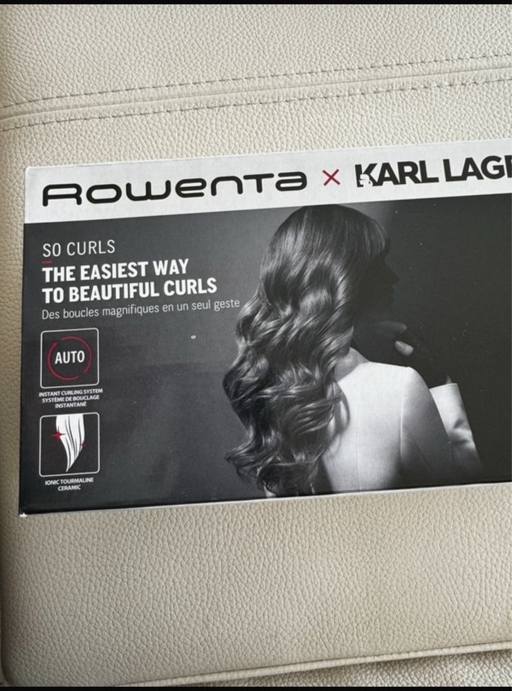 Rowenta x Karl Lagerfeld so curls
