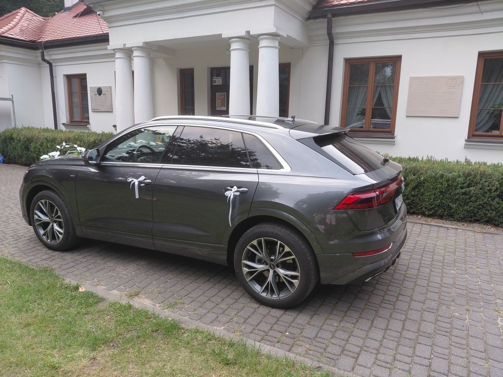 Audi Q8 nowe - zawiozę do ślubu