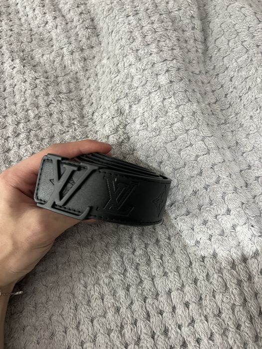 pasek czarny Louis Vuitton