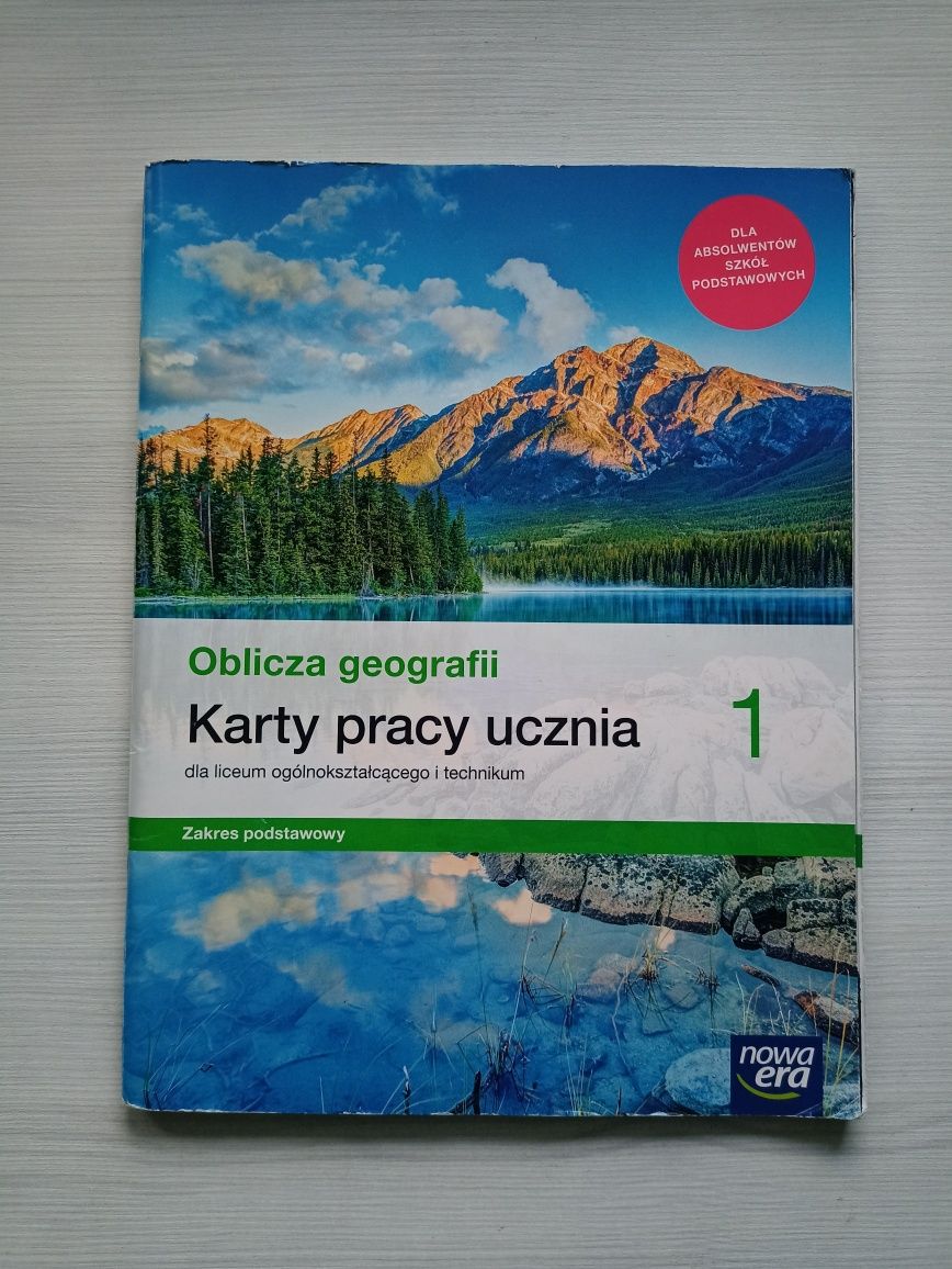 Oblicza geografii 1 - karty pracy
