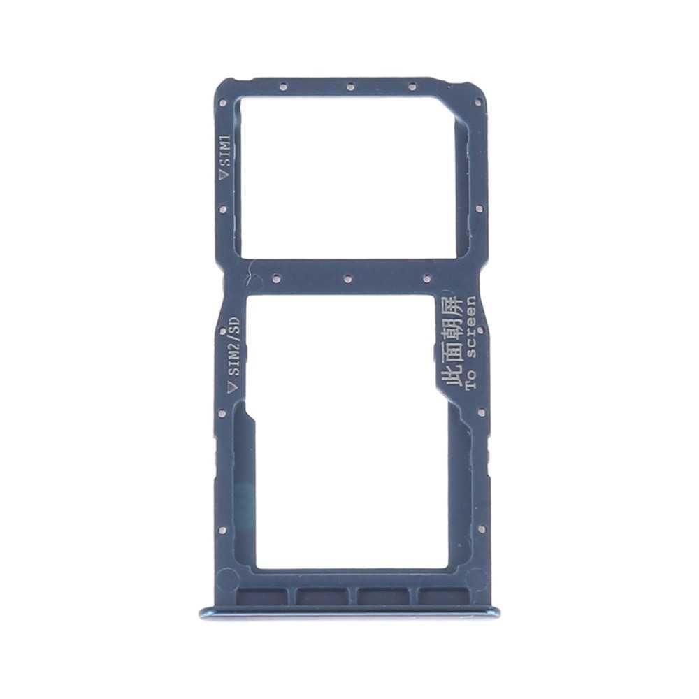 Gaveta cartão Sim /Micro SD Huawei P30 Lite - Preta / Azul