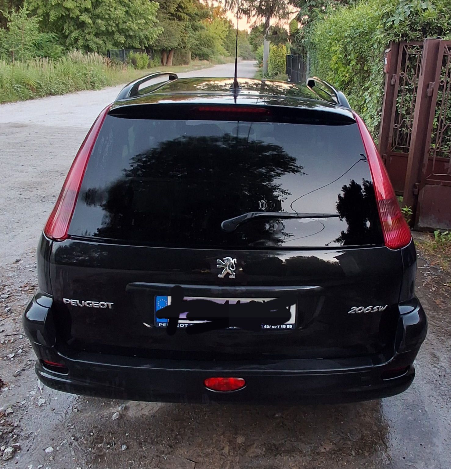 Peugeot 206 kombi - czarny