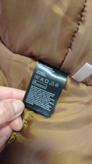 Куртка парка на 8-9 лет от H&M для мальчика