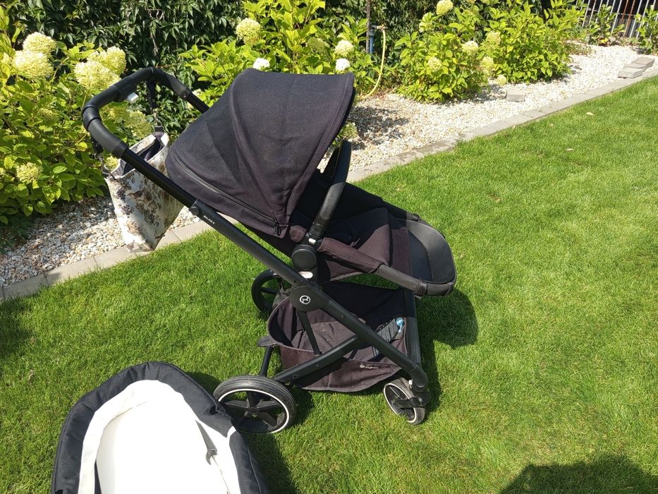Balios S wózek cybex spacerowka plus gondola 2w1 ładny czarny