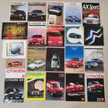 Catálogos publicitários Citroën e DS