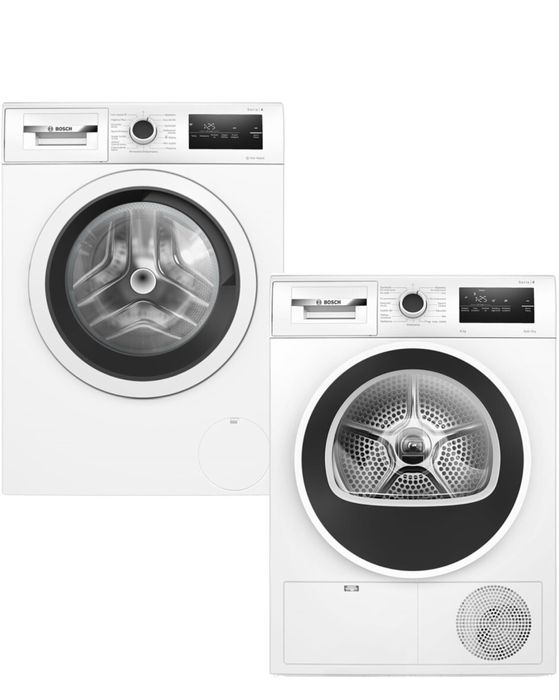 Набір пральна машина + сушарка Bosch Serie 4
